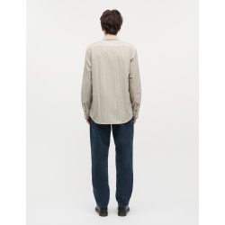 Cotton oxford sune stripe shirt parisian/beech 