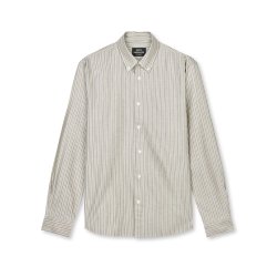 Cotton oxford sune stripe shirt parisian/beech 