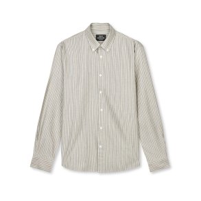 Cotton oxford sune stripe shirt parisian/beech 