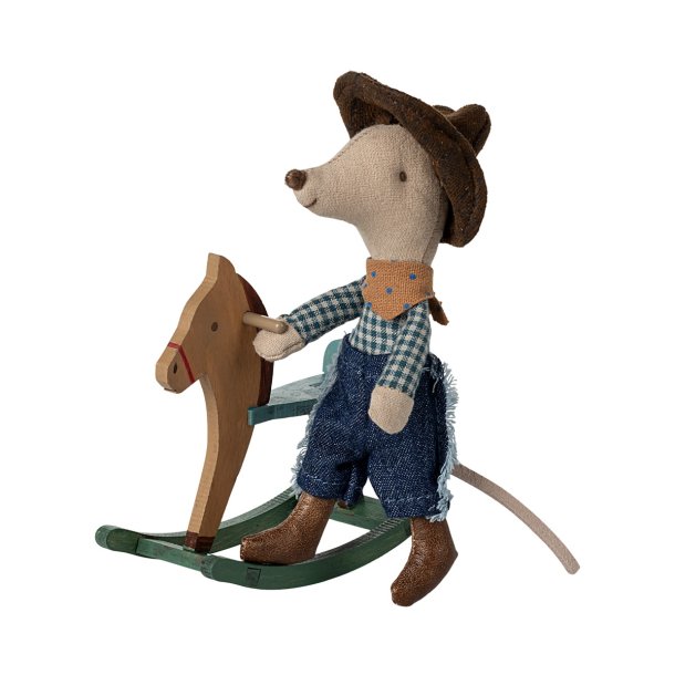 Cowboymus p gyngehest, lillebror 17-5103-00