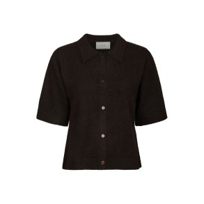 Cunna knit blouse dark brown 