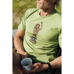 Dashboard hula t-shirt mosstone 