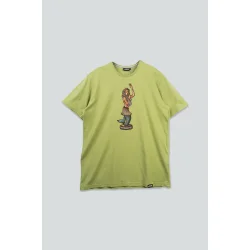 Dashboard hula t-shirt mosstone 