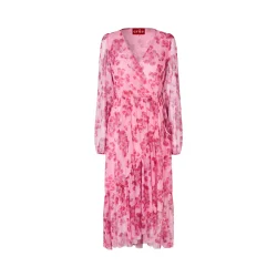 Debbiecras dress pink roses 