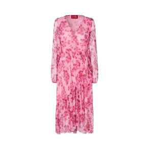 Debbiecras dress pink roses 