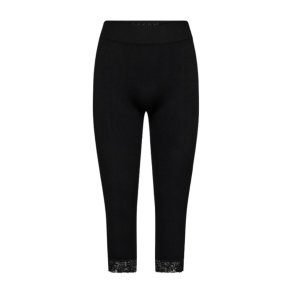 Decoy seamless capri w/lace 9-19995-0-1100