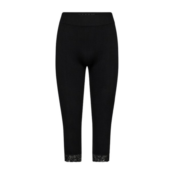 Decoy seamless capri w/lace 9-19995-0-1100