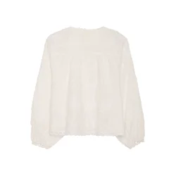 Delphine top off white 
