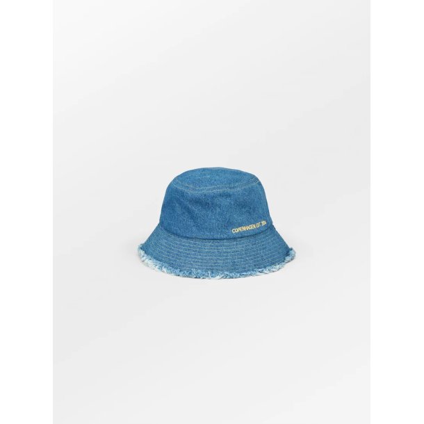 Denim bucket hat coronet blue