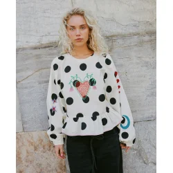 Diana top black dot 