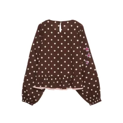 Diana top brown dot