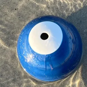 Earth medium keramik blue