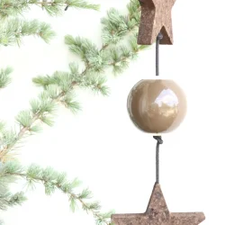 Earth medium keramik dark brown 