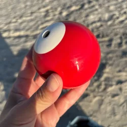 Earth medium keramik red