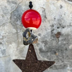 Earth medium keramik red