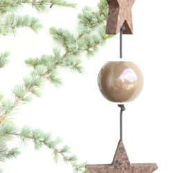 Earth small keramik dark brown 55mm