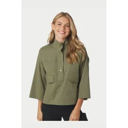 Elvina jacket army