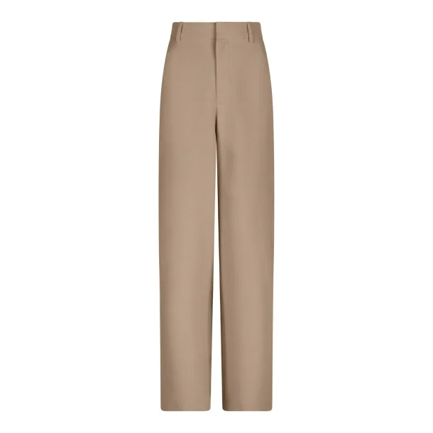 Emmett structure pants dark taupe 