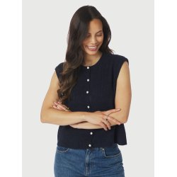 Everest knit vest po navy