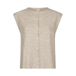 Everest knit vest po sand melange 