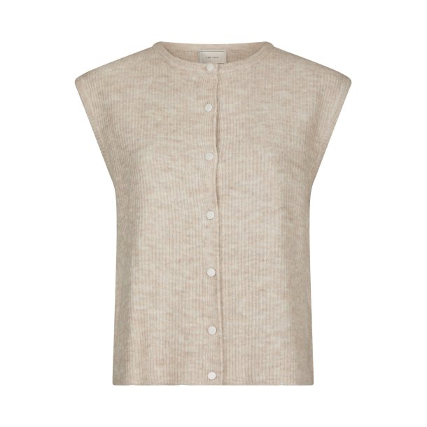 Everest knit vest po sand melange 
