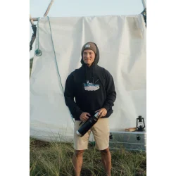 Fishing vessel hoodie blueberry 