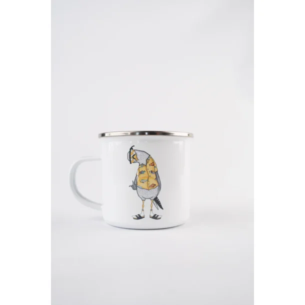 Flipping the bird emaljekrus