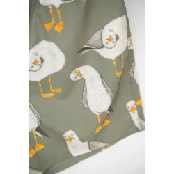 Flipping the bird swim shorts 