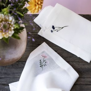 Flora serviet kornblomst