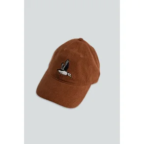 Flying puffin courd cap brown