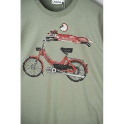 Fox tail t-shirt seaspray