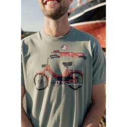 Fox tail t-shirt seaspray