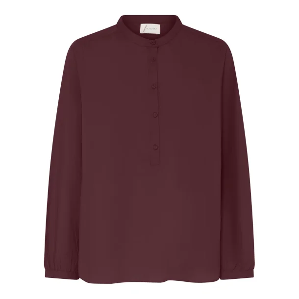 Frau Madrid shirt red mahogany 