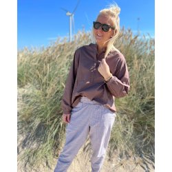 Frau Oslo pant Coffee quartz 