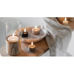 Fyrfadslys 6,1x2,2 cm nordic white 