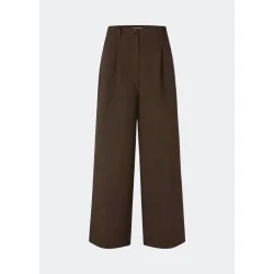 Galemd wide pants seal brown