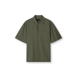 Grida cotton victor shirt ss olive 