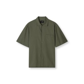 Grida cotton victor shirt ss olive 