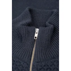 Haddock knit true navy 