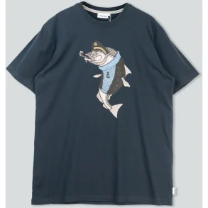 Haddock t-shirt blueberry