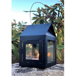 Hnge lanterne Black 8x12cm 