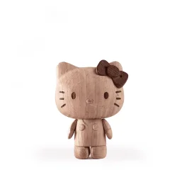 Hello Kitty smoke stained oak small