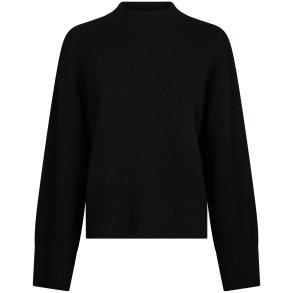 Hendrick knit blouse black