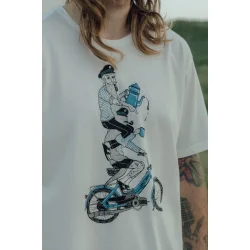 Hitching a ride t-shirt starwhite  