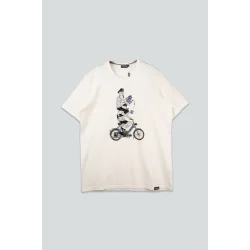 Hitching a ride t-shirt starwhite  