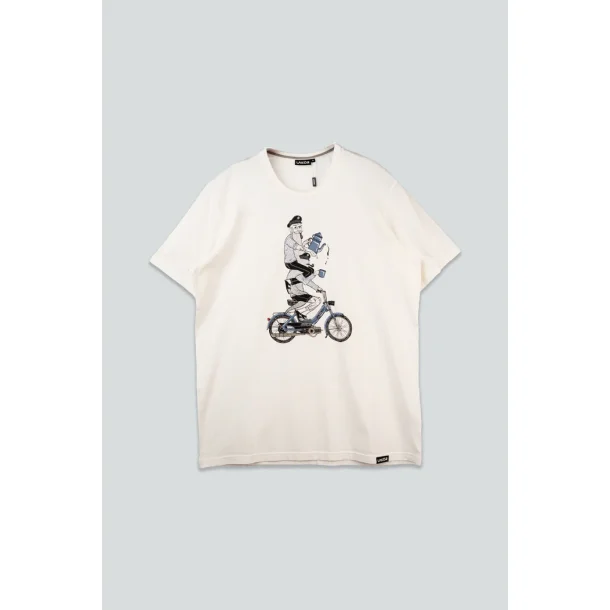 Hitching a ride t-shirt starwhite  
