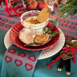 Hjerteservietter - 2 stk. 