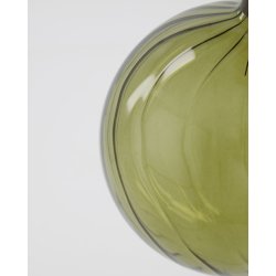 House doctor julekugle fluted grn