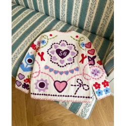 Maggie jacket white multi 