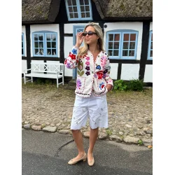 Maggie jacket white multi 